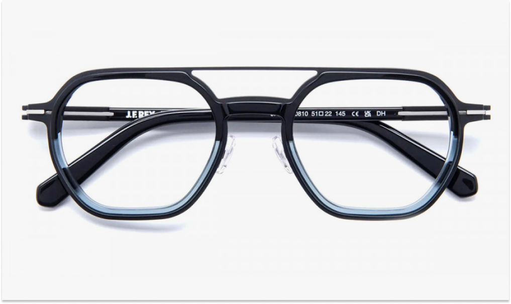 J. F. Rey JF3091 0810 51 Gradient Black-Blue-Silver